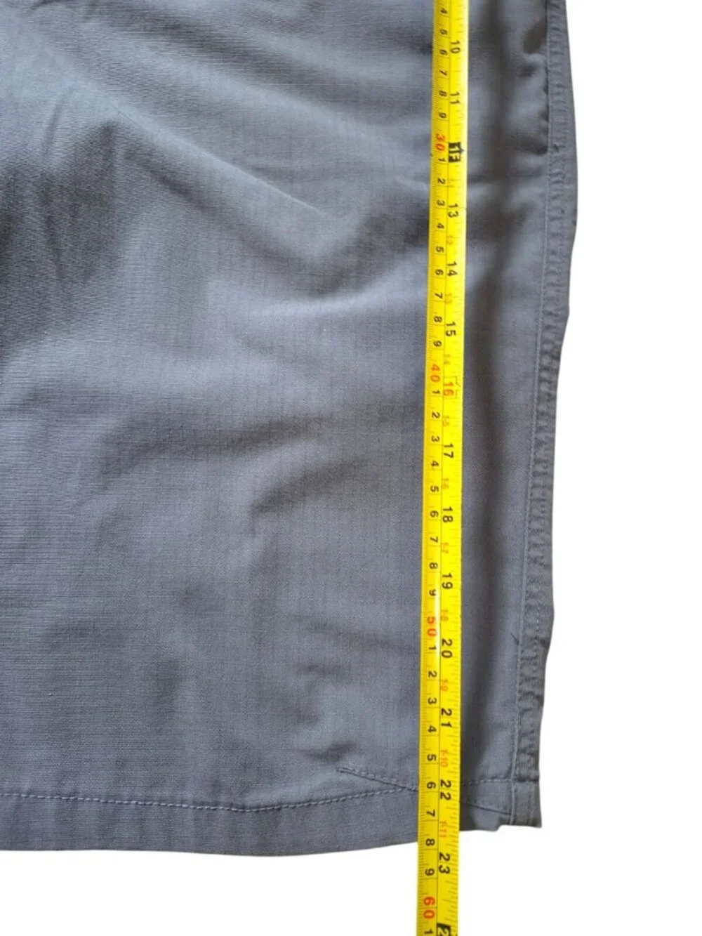 5.11 Tactical Series Mens Gray Cargo Shorts Lightweight Casual Hiking Size 36